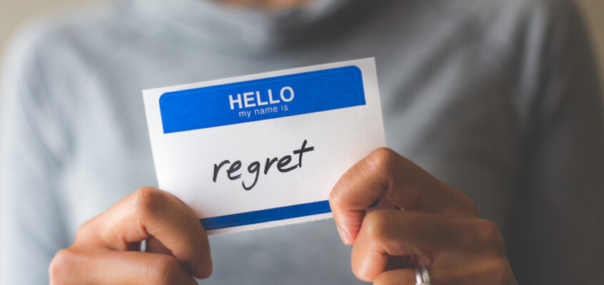 How To Live A Life Free From Regret