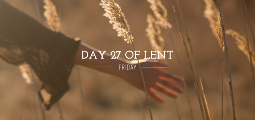 Day 27 of Lent – Friday