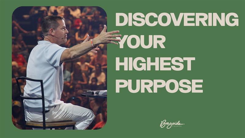 Brian Hopkins preaching Discovering Your Highest Purpose